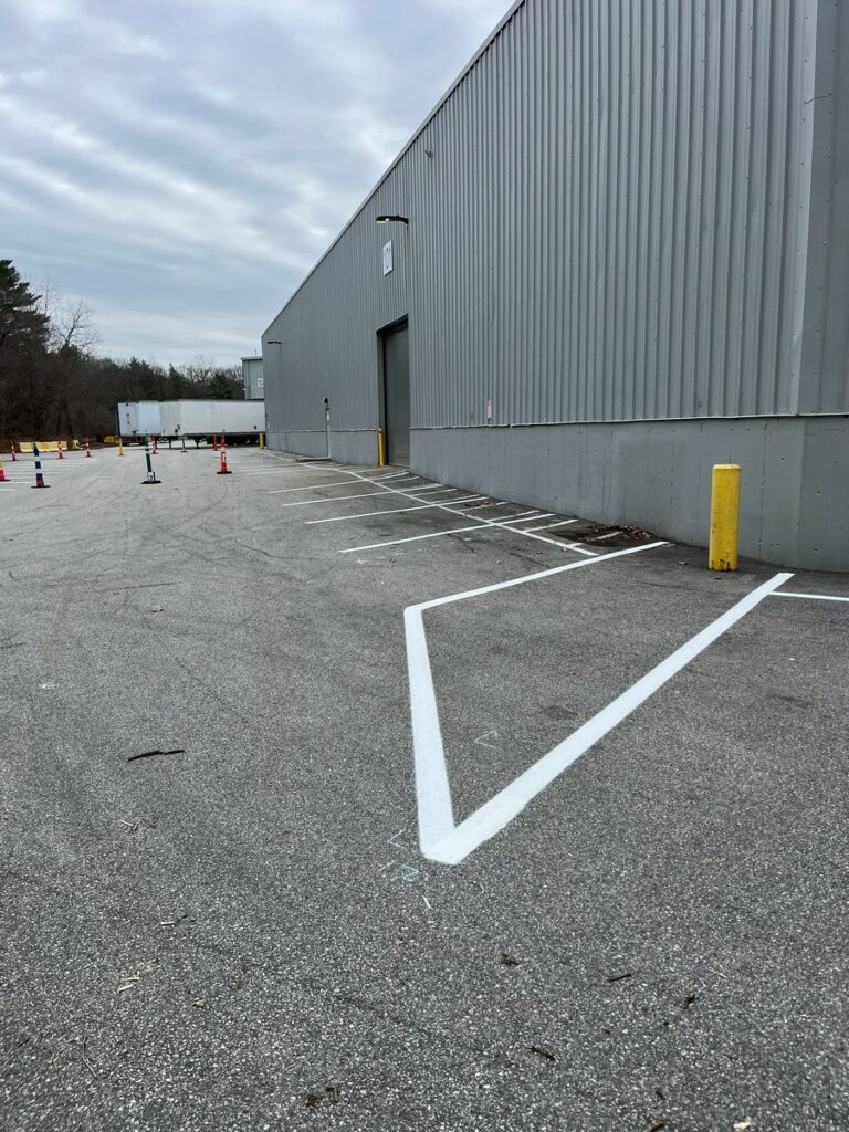 Parking Lot Striping in Norwood, Massachusetts