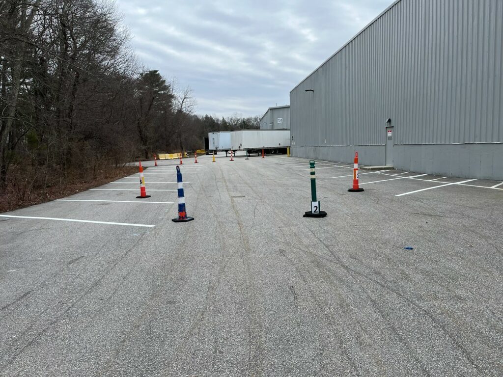 Parking Lot Striping in Norwood, Massachusetts