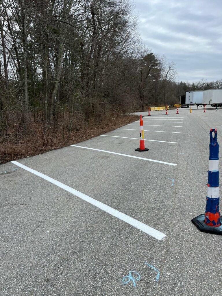 Parking Lot Striping in Norwood, Massachusetts