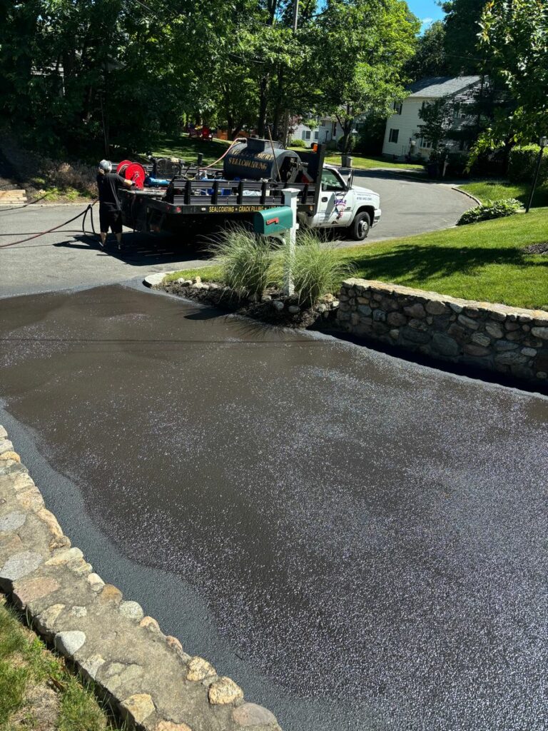 Driveway Sealcoating in Reading, MA by Eagle Sealcoating