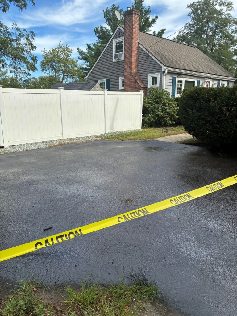 Billerica Massachusetts Driveway Sealcoating