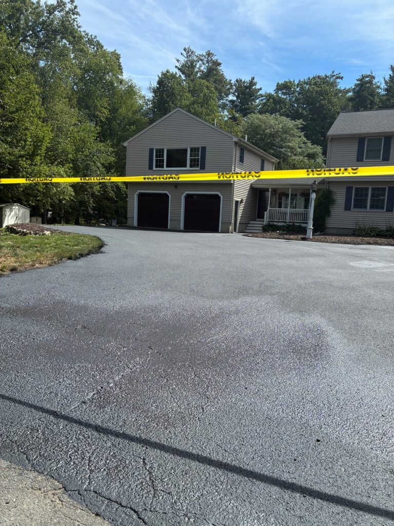Saw-Cut Repairs and Sealcoating in Wilmington, Massachusetts