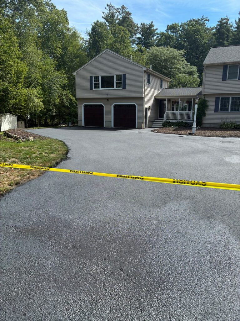 Saw-Cut Repairs and Sealcoating in Wilmington, Massachusetts