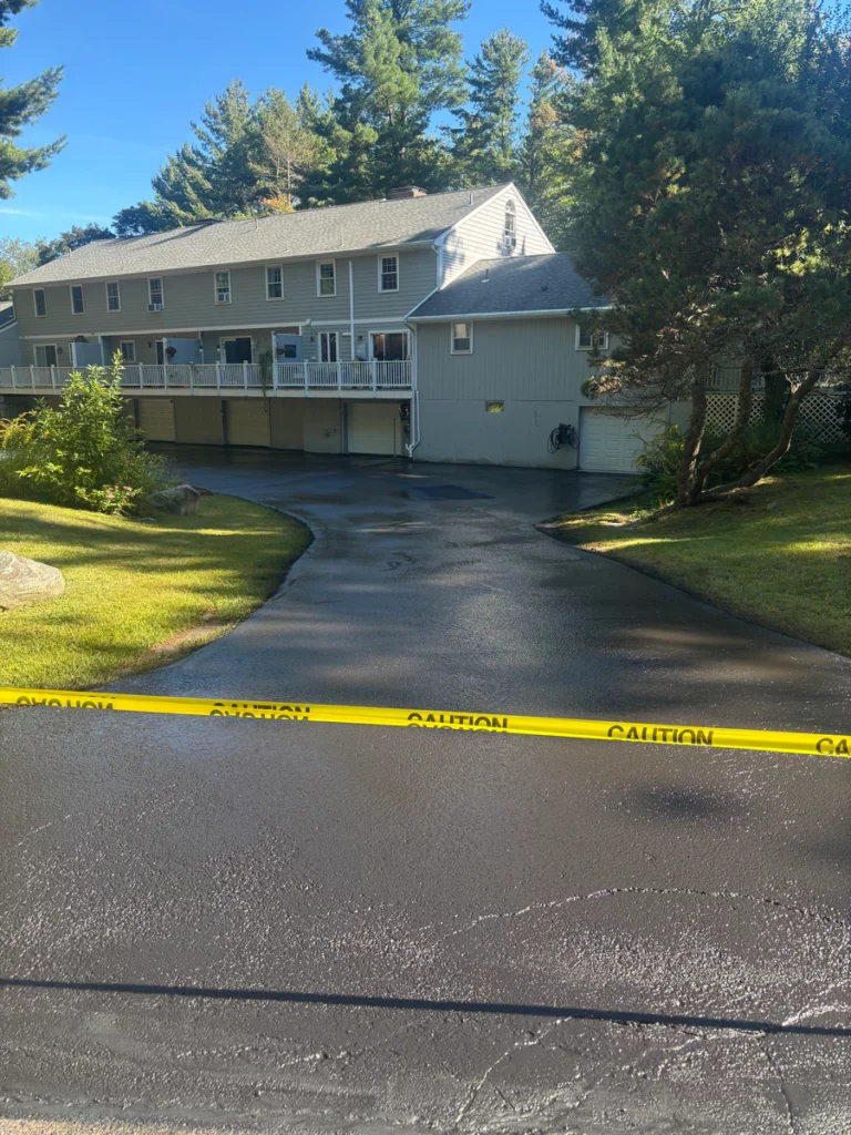 Saw-Cut Asphalt Repair and Sealcoating in Exeter, New Hampshire