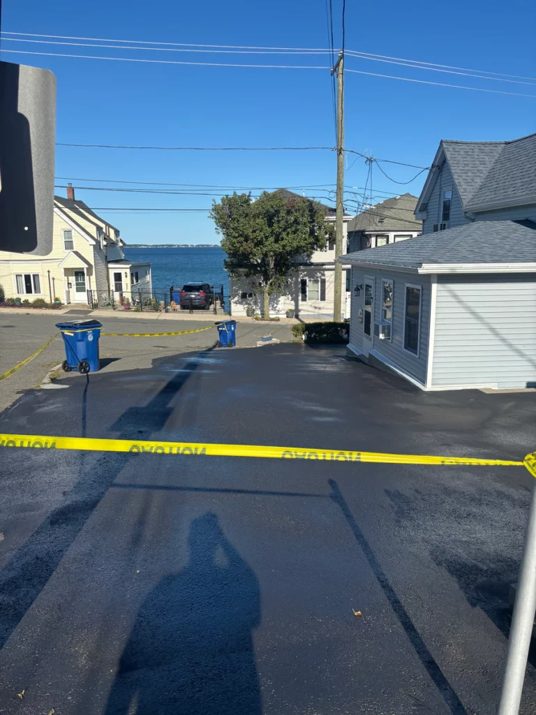 Two-Coat Driveway Sealcoating in Revere, Massachusetts